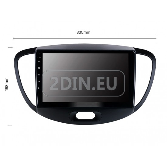 HYUNDAI I10 - 9" МУЛТИМЕДИЯ / Навигация android 16